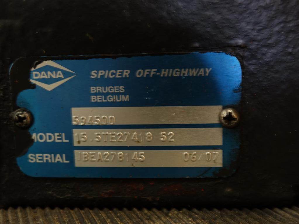 Clark Spicer 15.5HR 2741852 Transmission 2007 DIV1228 Spicer 15.5HR 2741852 Transmission 2007 1 Forklift image 8