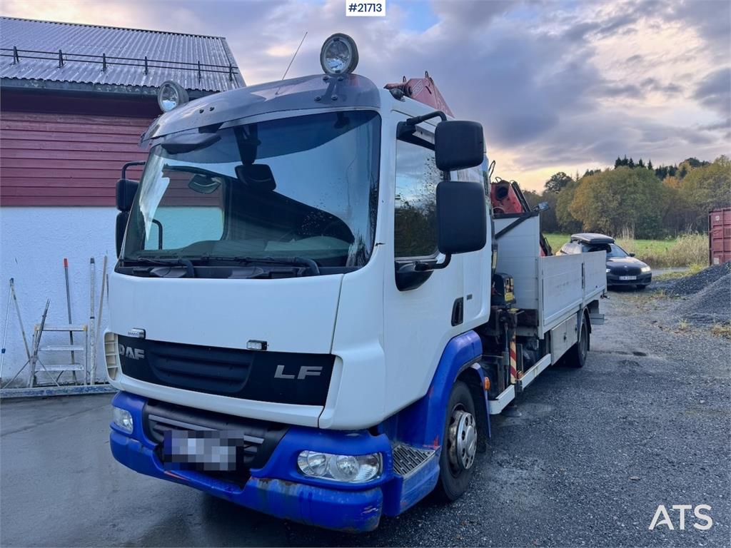 DAF Fa 45.220 Crane truck. 180,000 km. 2012 21713 DAF Fa 45.220 Crane truck. 180,000 km. 2012 1 Crane trucks image 2