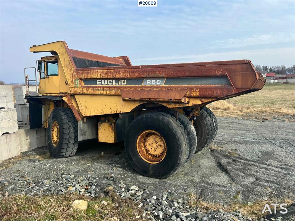 Euclid R60 Dump Truck Rep. object 1998 20069 R60 Dump Truck Rep. object 1998 1 image 11