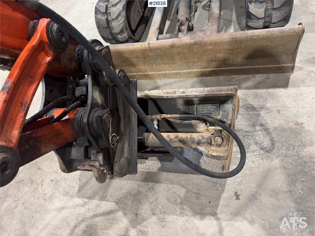 Kubota KX101-3 Mini Excavator w/ Bucket and Grab 2005 21838 KX101-3 Mini Excavator w/ Bucket and Grab 2005 1 image 12