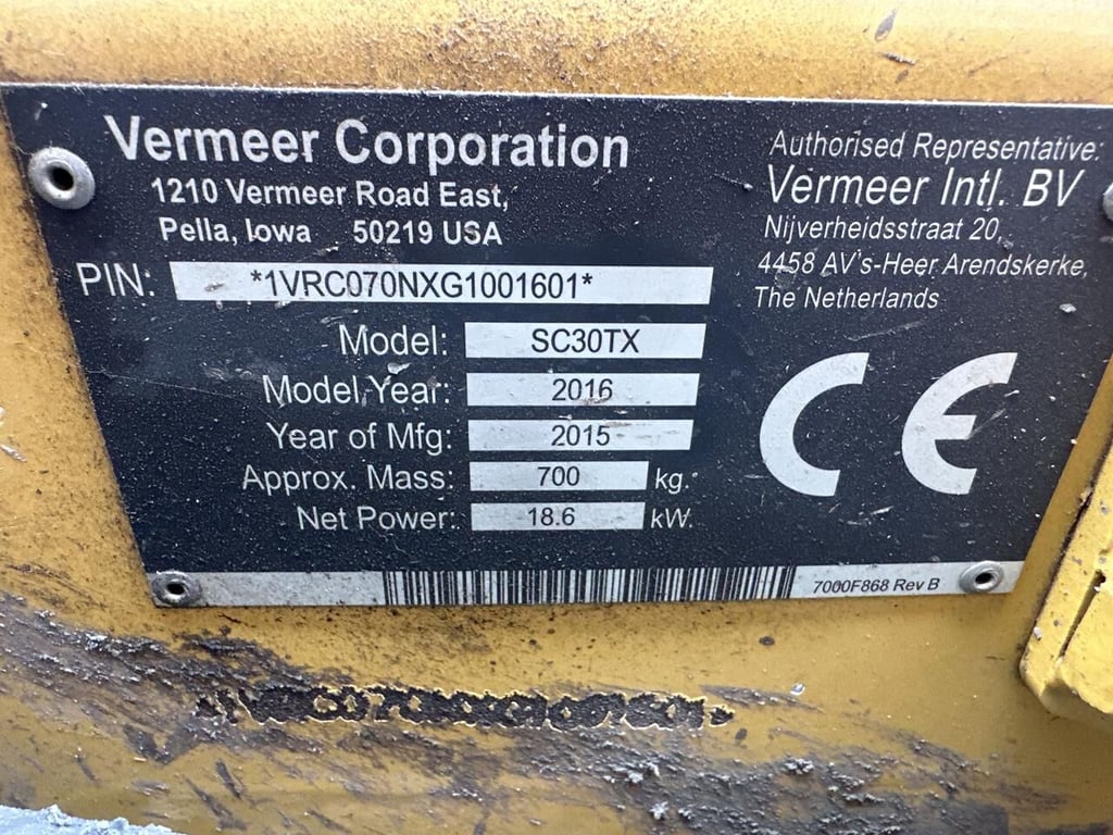 Stobbenfrees SC30TX - Gebruikt 2015 12679 Stobbenfrees SC30TX - Gebruikt 2015 1 image 9