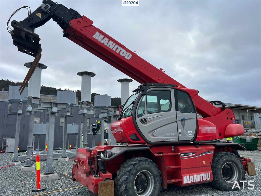 Manitou MRT2550+ Telescopic forklift w/ pallet forks 2019 20204 MRT2550+ Telescopic forklift w/ pallet forks 2019 1 image 5