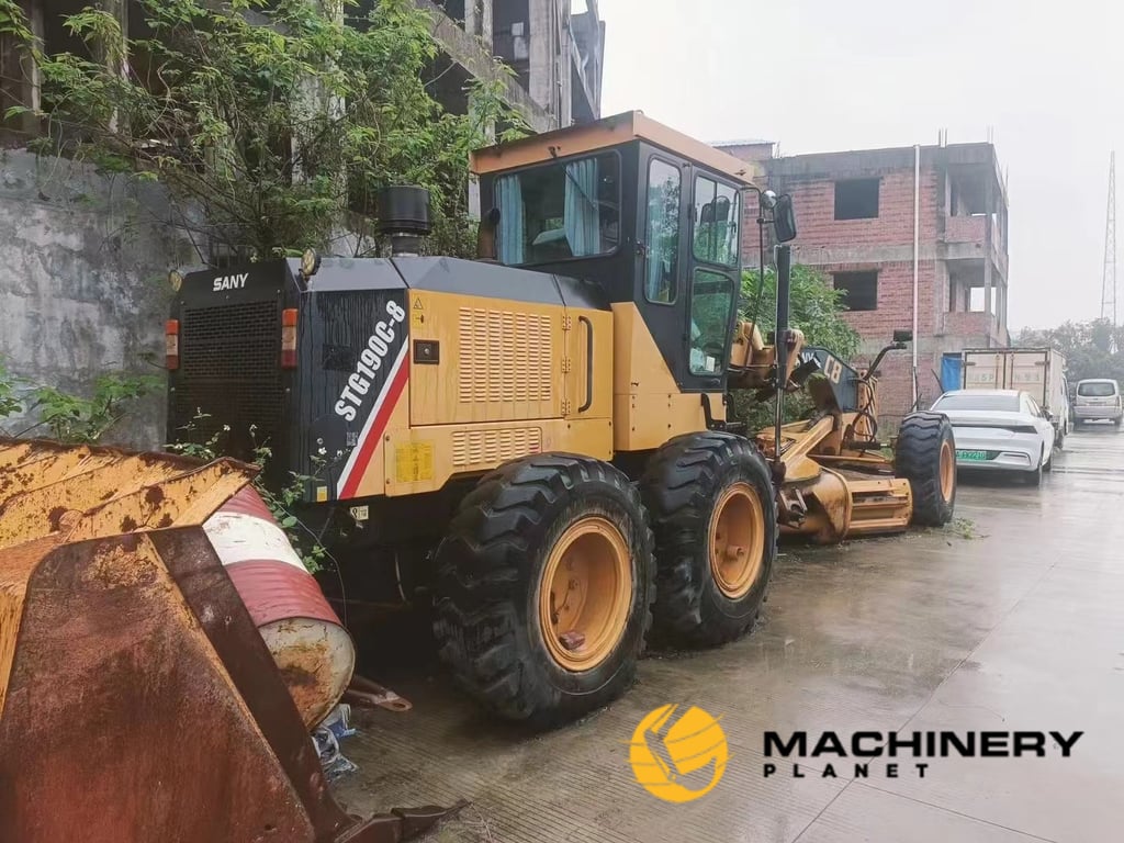 SANY STG190C-8 GRADER USED CHINESE BRAND GOOD PRICE STG190C-8 2019 1 Motor graders image 3