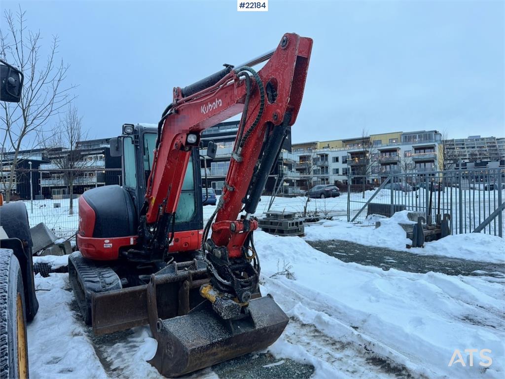 Kubota U48-4 with rototilt, 3 buckets and ripper 2017 22184 U48-4 with rototilt, 3 buckets and ripper 2017 1 image 7