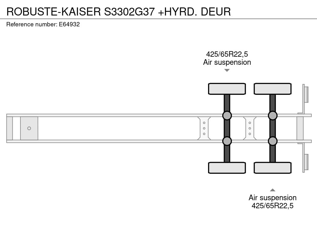 ROBUSTE-KAISER S3302G37 +HYRD. DEUR 1998 E64932 ROBUSTE-KAISER S3302G37 +HYRD. DEUR 1998 1 image 15