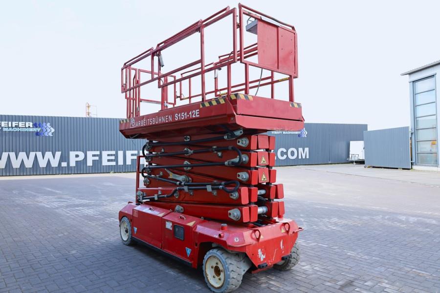 PB LIFT S151-12E Electric, 15m Working Height, 550kg 2013 PB LIFT - S151-12E - 90300 PB LIFT S151-12E Electric, 15m Workin...