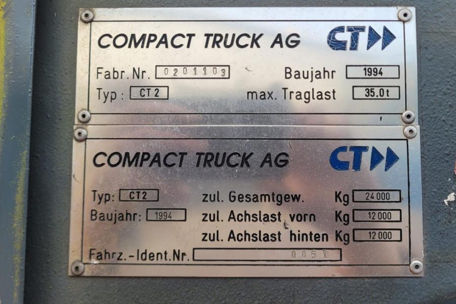 Compact Truck CT2 As-Is, Diesel, 4x4x4 Drive, 30m Main Boom, Run 1994 COMPACT TRUCK - CT2 - 62900 Compact Truck CT2 As-Is,...
