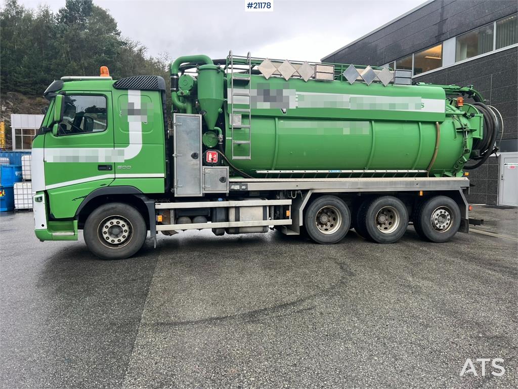 Volvo fh500 8x4 Mud vacuum truck w/ 2010 Inter consult b 2011 21178 fh500 8x4 Mud vacuum truck w/ 2010 Inter consult b 201...