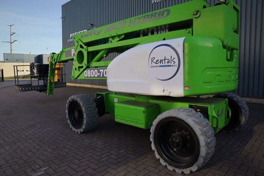 Niftylift HR28 HYBRIDE Valid inspection, *Guarantee! Hybrid, 2014 NIFTYLIFT - HR28 HYBRIDE - 62219 Niftylift HR28 HYBRIDE ...