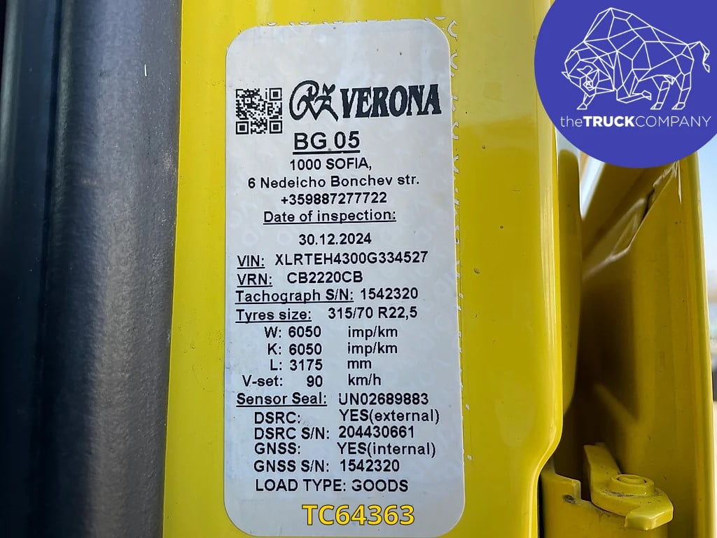 DAF XF Euro6 430 2021 TC64363 DAF XF Euro6 430 2021 1 image 13