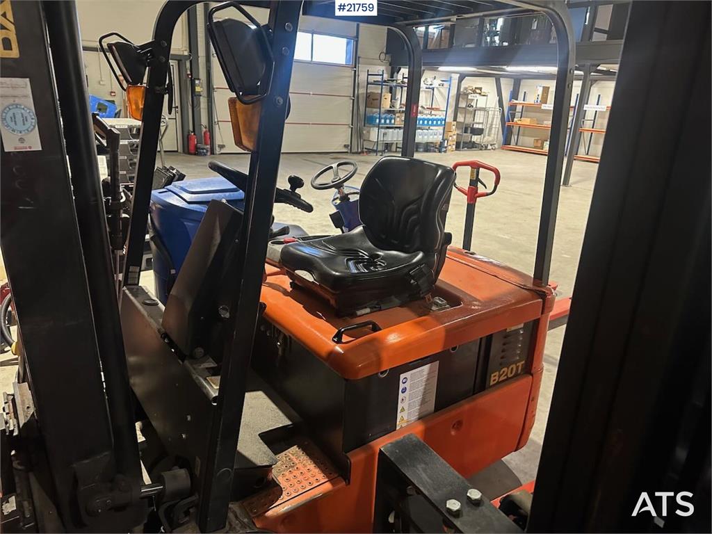 Daewoo B20T truck w/ 4.5 m lift height 2003 21759 B20T truck w/ 4.5 m lift height 2003 1 Forklift image 5