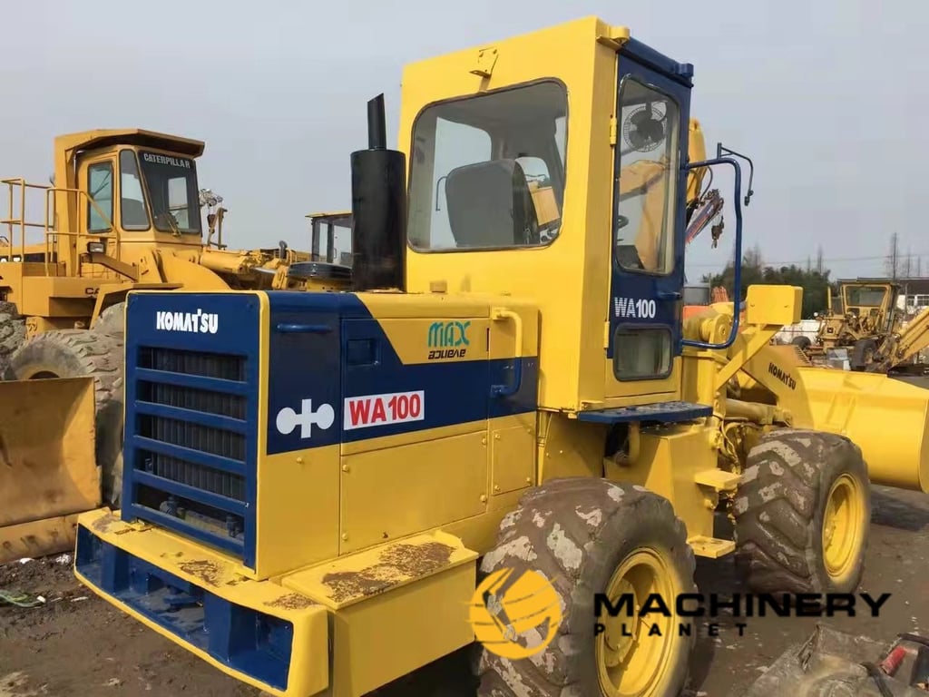 Komatsu WA100-1 Loader good condition WA100-1 2018 1 Wheel Loaders image 4