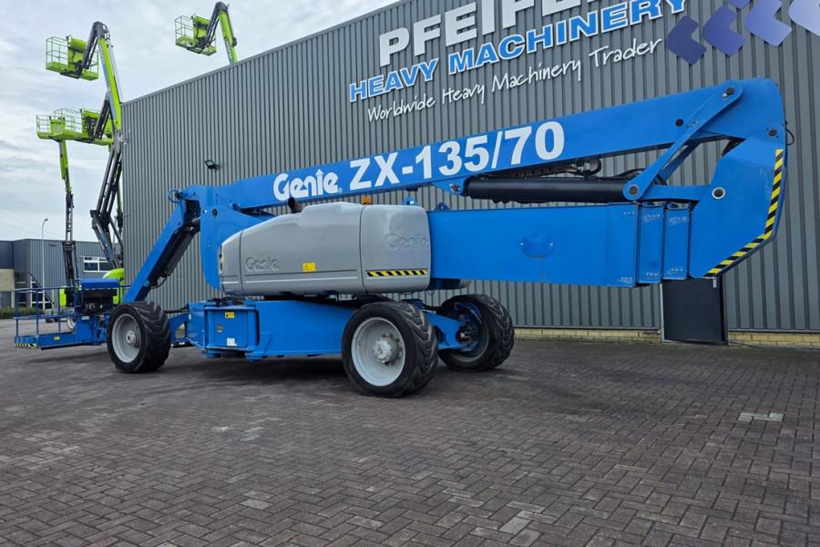 Genie ZX135/70 Diesel, 4x4x4 Drive, 43m Lifting Height, 2013 GENIE - ZX135/70 - 90346 ZX135/70 Diesel, 4x4x4 Drive, 43m Li...