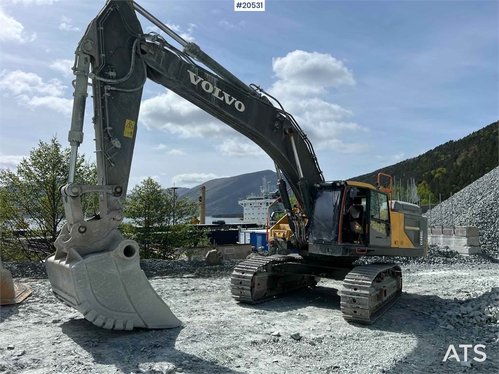 Volvo EC480 E excavator w/ cleaning bucket. WATCH VIDEO 2020 20531 EC480 E excavator w/ cleaning bucket. WATCH VIDEO 2020 ...