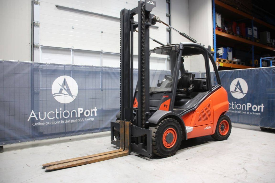 Forklift Linde H45D-02 Diesel 4500kg 2013 2013 H45D-02 2013 1 Forklift image 8