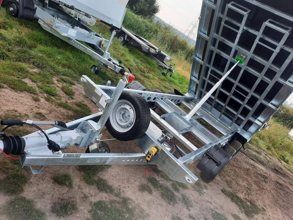 Electric Tipper BW 3500kg 400x200x105cm BW Trailer 1 Tipper trucks image 3