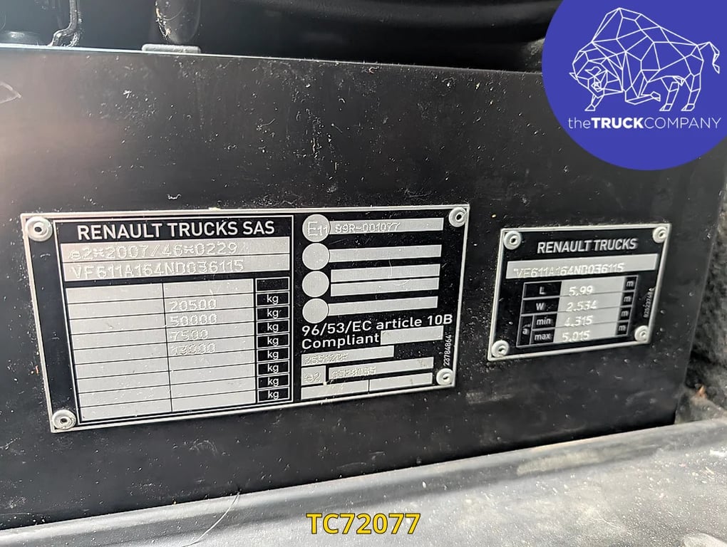 Renault T 460 2021 TC72077 Renault T 460 2021 1 image 11