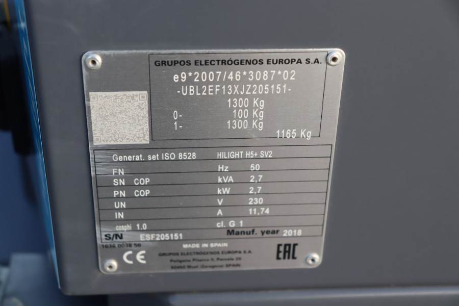 Atlas-Copco HiLight H5+ SV2 Valid inspection, *Guarantee! Max 2018 ATLAS COPCO - HiLight H5+ SV2 - 60597 HiLight H5+ SV2 V...