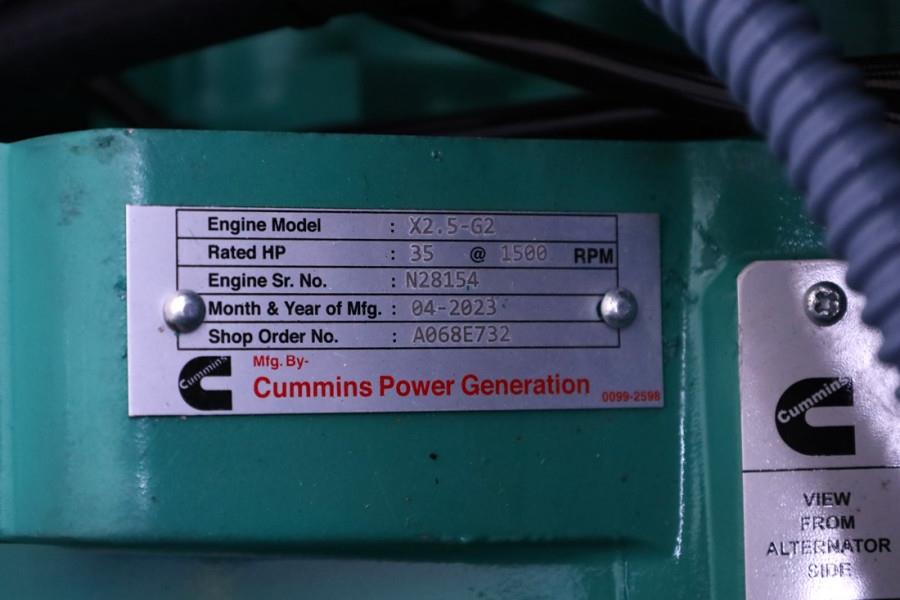 Cummins C22D5Q Declaration of Conformity, Diesel, 22kVA, A 2025 CUMMINS - C22D5Q - 63412 C22D5Q Declaration of Conformity,...