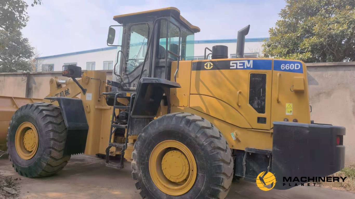 Shangong SEM660 Used Loader for sale SEM660 2019 1 Wheel Loaders image 2