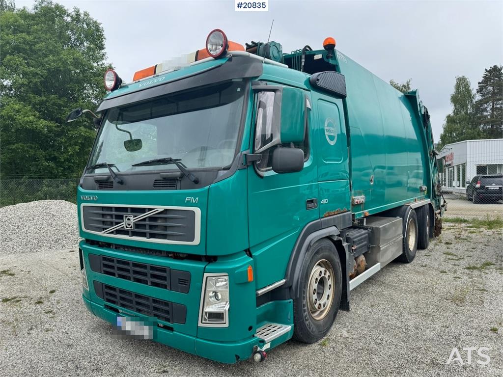 Volvo FM410 6x2 1 chamber Compactor truck. 2010 20835 FM410 6x2 1 chamber Compactor truck. 2010 1 image 10