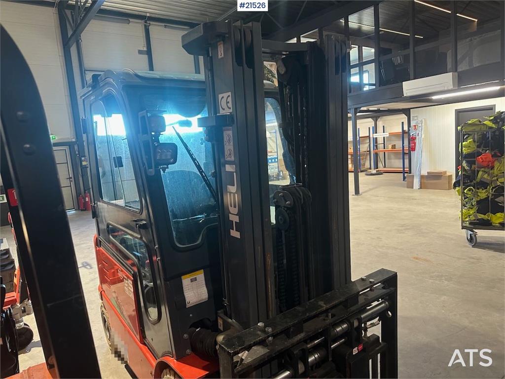 Heli CPD25 electric counterbalanced forklift. 4.7 meter 2021 21526 CPD25 electric counterbalanced forklift. 4.7 meter 2021...