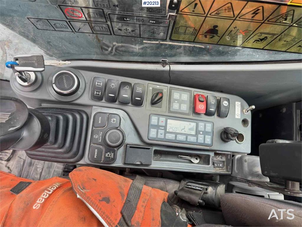 Doosan DX165W-5 wheeled machine w/ K80 hitch with electri 2018 20213 DX165W-5 wheeled machine w/ K80 hitch with electri 20...