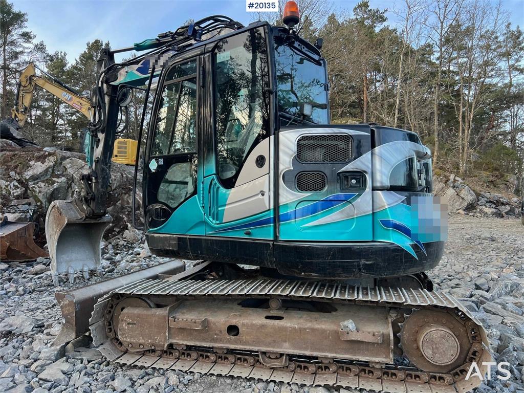 Hitachi zx85us-6 excavator w/ digging bucket, hydraulic sa 2019 20135 zx85us-6 excavator w/ digging bucket, hydraulic sa 2...