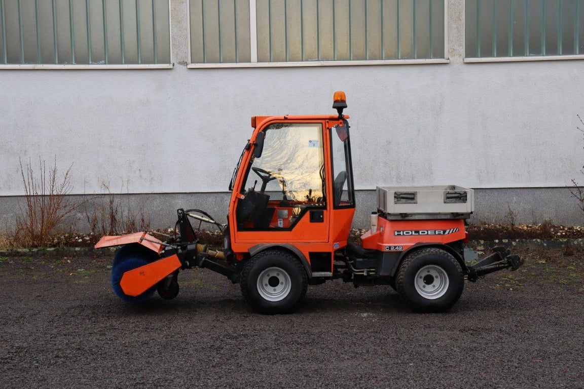 Mini tractor Holder C 2.42 Diesel with sweeping brush Holder C 2.42 1 image 2