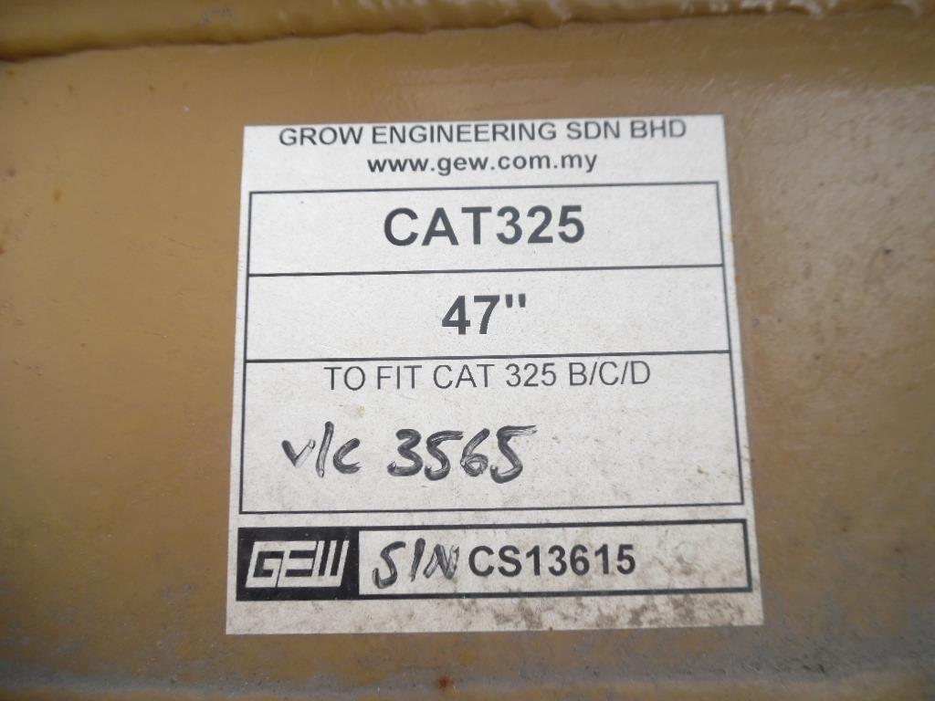 Caterpillar 325B / 325C / 325D 47 inch HDbucket 2021 00027266 325B / 325C / 325D 47 inch HDbucket 2021 0 image 5