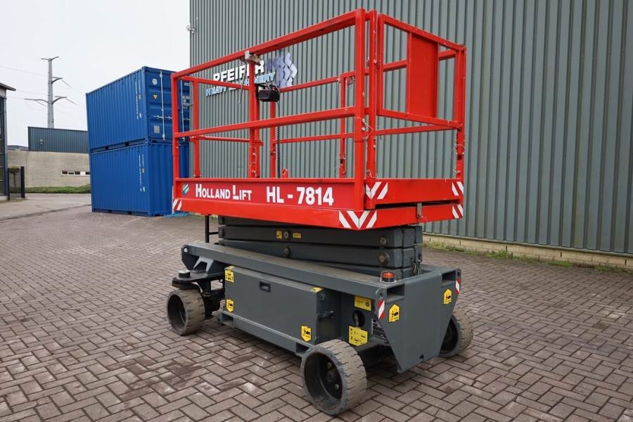 Holland Lift Ecostar HL-7814 Electric, 10m Working Height, 450k 2015 HOLLAND LIFT - Ecostar HL-7814 - 63504 Holland lift E...
