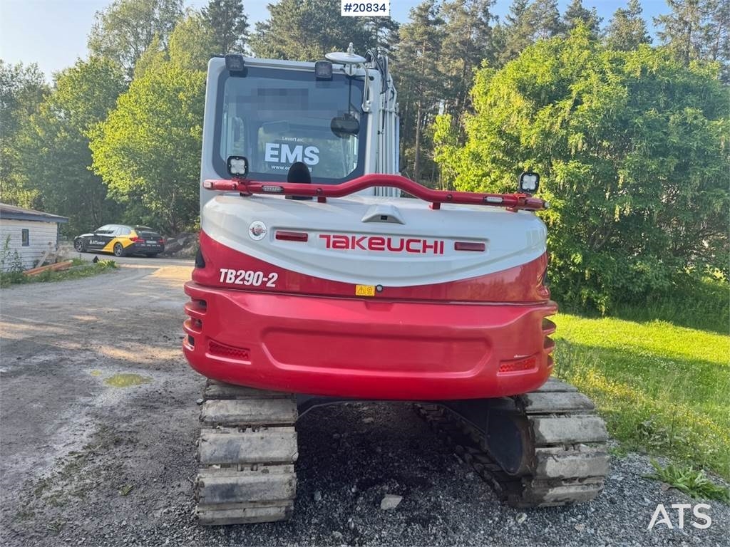 Takeuchi TB290-2 Crawler Excavator w/ Rototilt, 3 Buckets a 2023 20834 TB290-2 Crawler Excavator w/ Rototilt, 3 Buckets a ...