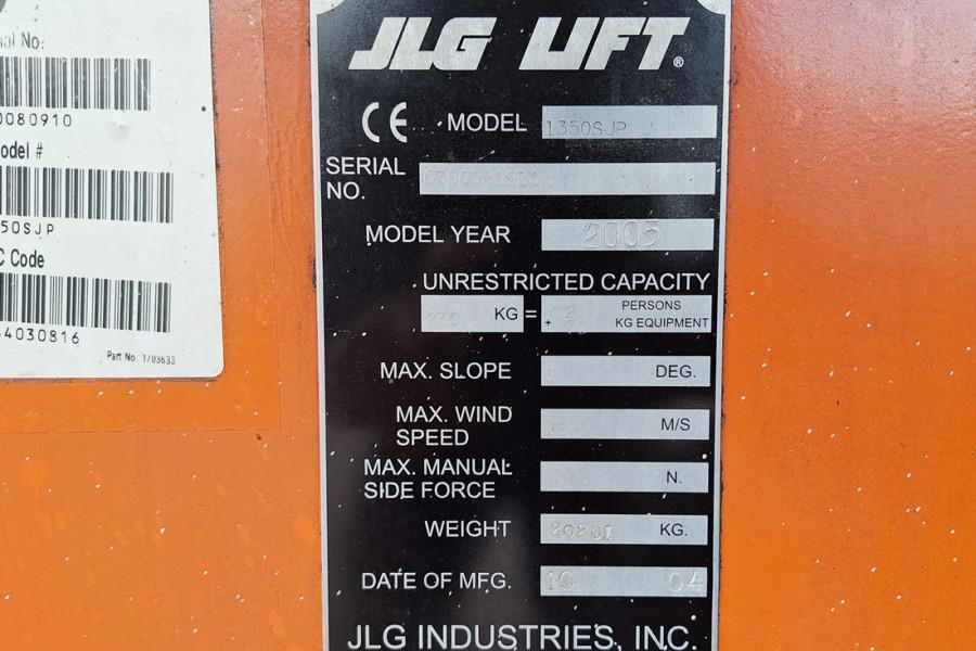 JLG 1350SJP Diesel, 4x4x4 Drive 43.3m Working Height, 2004 JLG - 1350SJP - 90396 1350SJP Diesel, 4x4x4 Drive 43.3m Working...