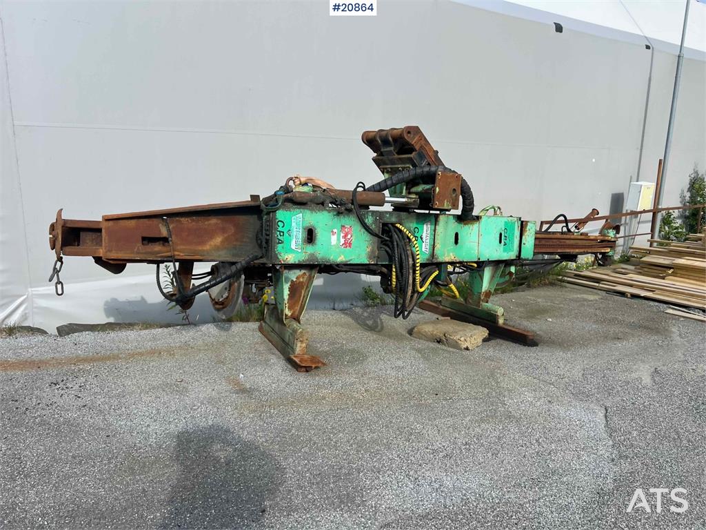 Montabert CPA500 derrick w/ hc 150 hammer 1994 20864 CPA500 derrick w/ hc 150 hammer 1994 1 image 5