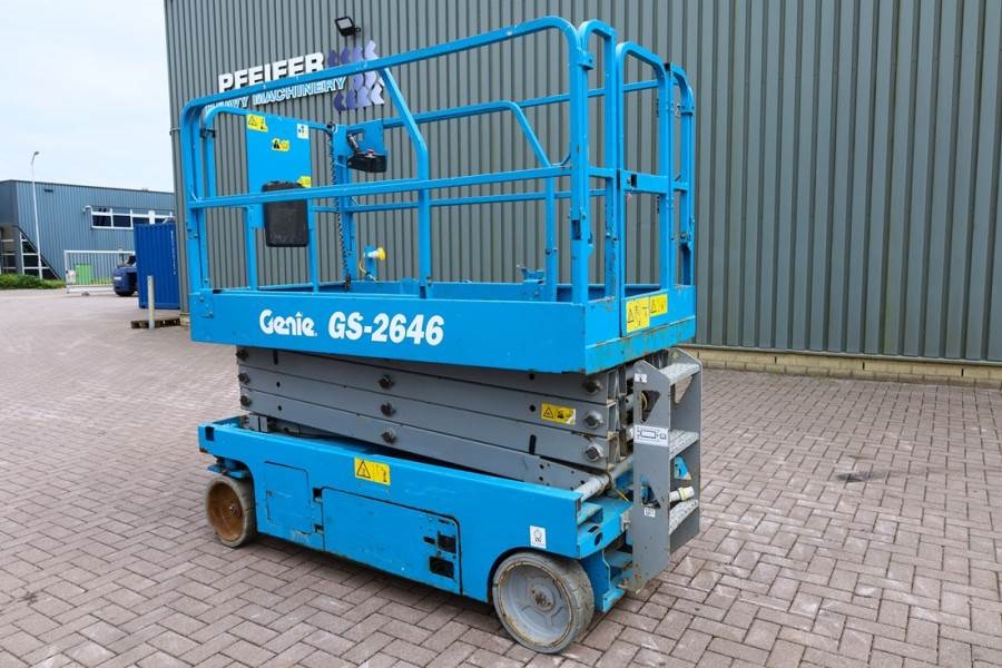 Genie GS2646 Electric, Working Height 9.80m, Capacity 45 2013 GENIE - GS2646 - 90035 GS2646 Electric, Working Height 9.80m...