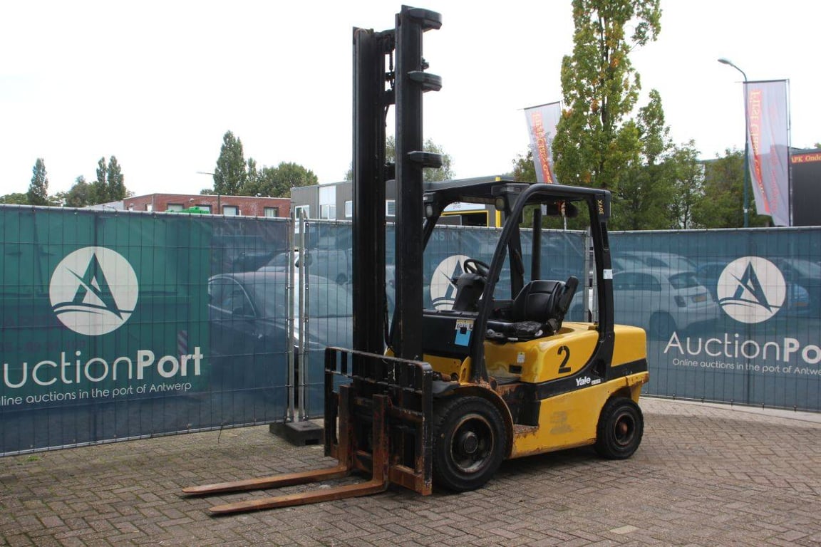 Heftruck Yale GDP30VX E2345 Diesel 2720kg 4.91m 2010 2010 GDP30VX E2345 2010 1 Forklift image 8