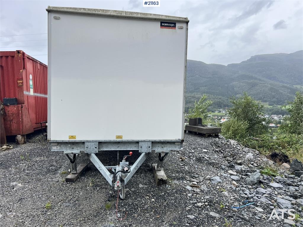 Scanvogn Residential Barracks w/ 2 bedrooms, shower, toilet 2017 21163 Scanvogn Residential Barracks w/ 2 bedrooms, shower...