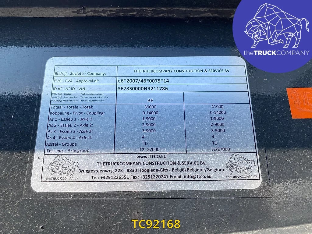 Hoet Trailers HT.SHF.TIP.20 Container Transport 2025 TC92168 Hoet Trailers HT.SHF.TIP.20 2025 0 image 11