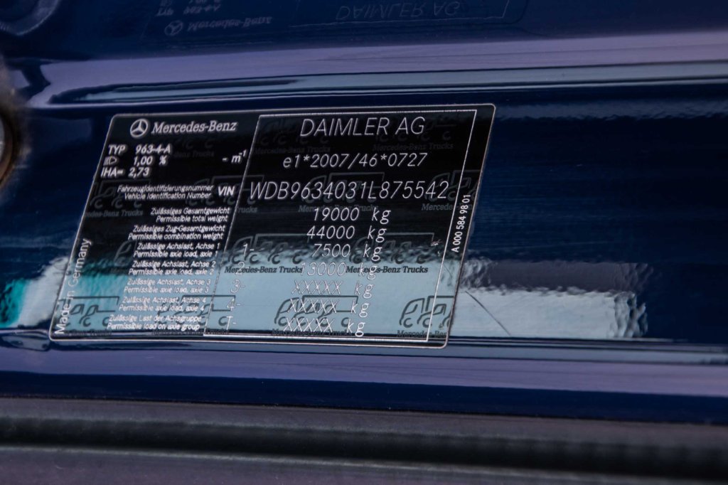 MERCEDES ACTROS 1848 LS+E6+HYDR. 2014 E58465 ACTROS 1848 LS+E6+HYDR. 2014 1 image 8