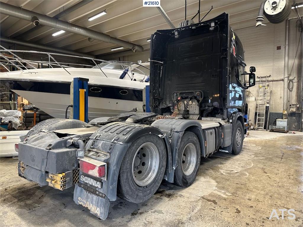 Scania R620 6x2 tractor unit w/ tipping hydraulics and as 2013 21610 R620 6x2 tractor unit w/ tipping hydraulics and as 20...