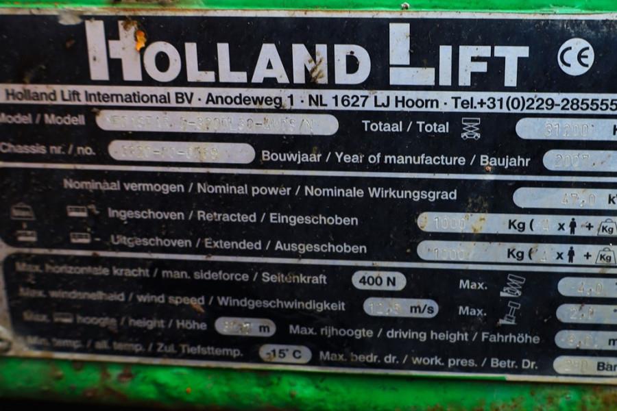 Holland Lift Megastar G-320DL30-4WDS/N Diesel, 4x4x4 Drive, 34m 2007 HOLLAND LIFT - Megastar G-320DL30-4WDS/N - 90085 Holl...