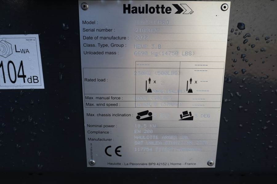 Haulotte HA16RTJ Pro Valid Inspection, *Guarantee! Diesel, 2022 HAULOTTE - HA16RTJ Pro - 61174 HA16RTJ Pro Valid Inspectio...