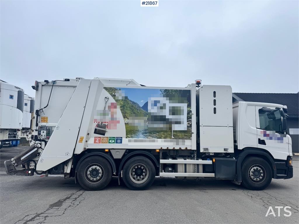 Scania P370 Waste Collection Truck with Washing System WA 2021 21867 P370 Waste Collection Truck with Washing System WA 20...