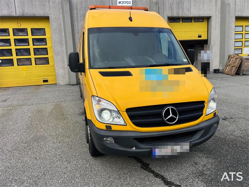 Mercedes-Benz Sprinter 519 cdi Rørinspeksjonsbil 2010 21702 Sprinter 519 cdi Rørinspeksjonsbil 2010 1 Closed vans image 2