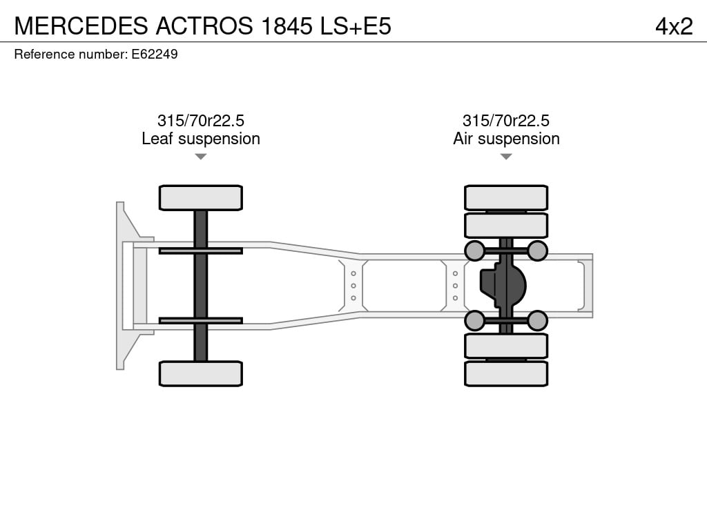 MERCEDES ACTROS 1845 LS+E5 2012 E62249 ACTROS 1845 LS+E5 2012 1 image 12
