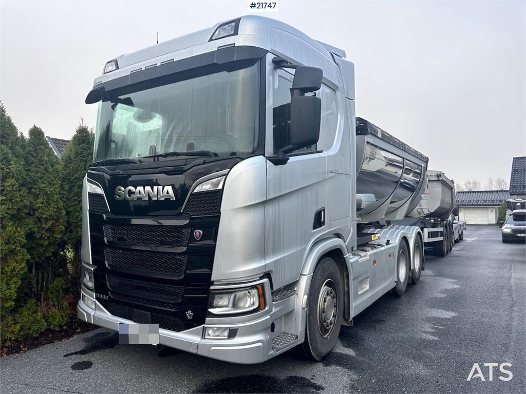 Scania R660 6x4 Asphalt Truck with Carnehl Asphalt Traile 2022 21747 R660 6x4 Asphalt Truck with Carnehl Asphalt Traile 20...