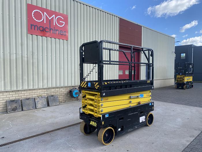 2008 Airo X8EN, 10 meter, schaar hoogwerker 2008 AIRO X8EN, 10 meter, schaar hoogwerker 2008 1 image 16