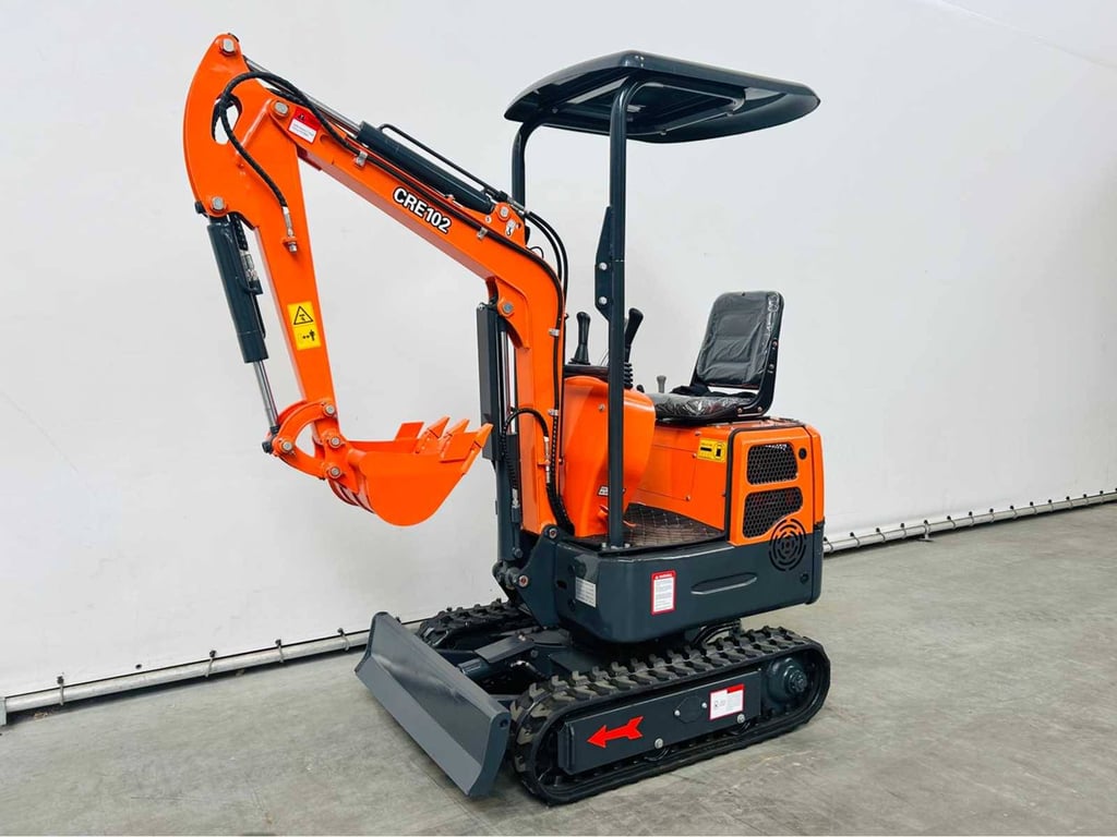 Mini excavator RTE CRE112 Diesel 11.7 hp 2025 New 2025 CRE102 2025 0 image 4