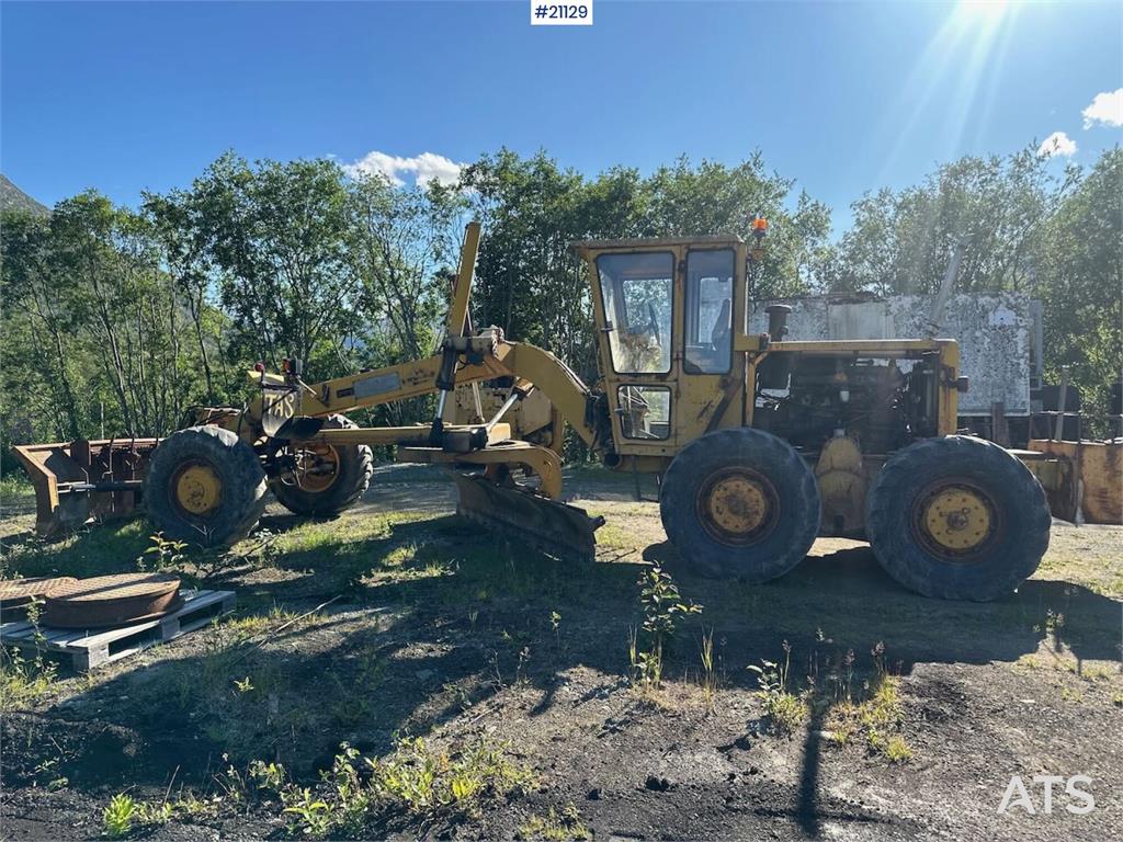 Nordverk 130 HVT grader w/ extra tires on rim. WATCH VIDEO. 1972 21129 Nordverk 130 HVT grader w/ extra tires on rim. WATC...
