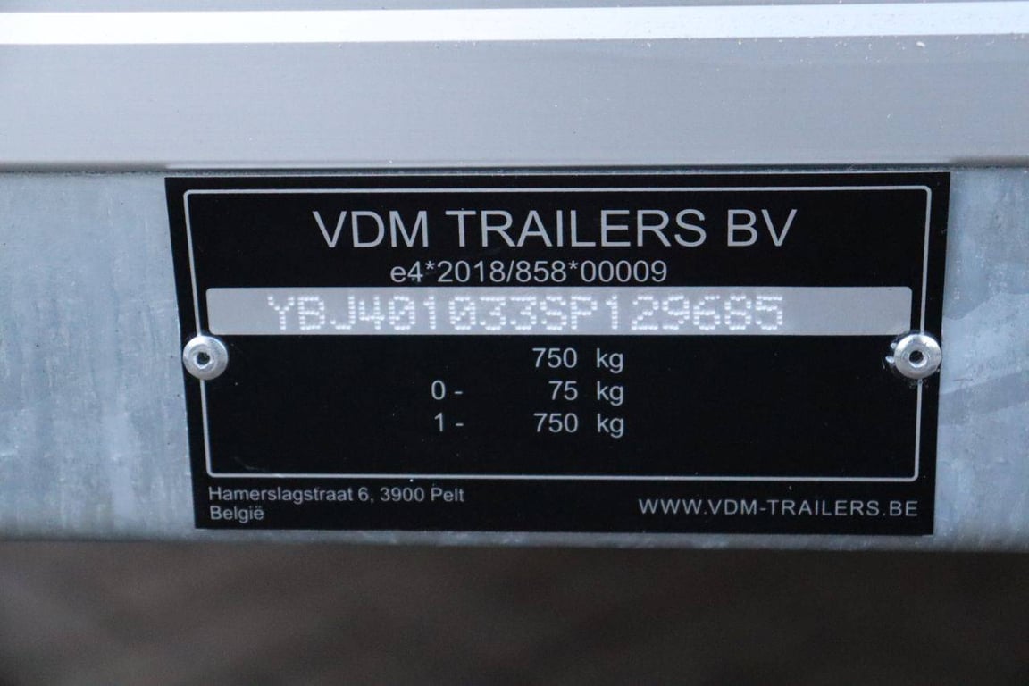 Closed refrigerated trailer 260x150cm 2025 New 2025 COBO 2025 0 image 14